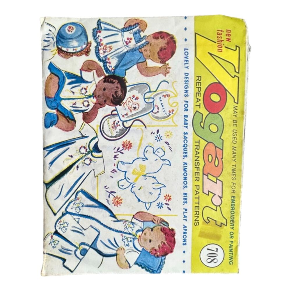 Vogart 708 Repeat Transfer Patterns Pattern - Size One Size - Picture 2 of 4
